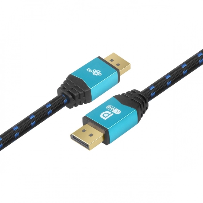 Cablu DisplayPort 8K UHD cu conectori albaștri 2 m