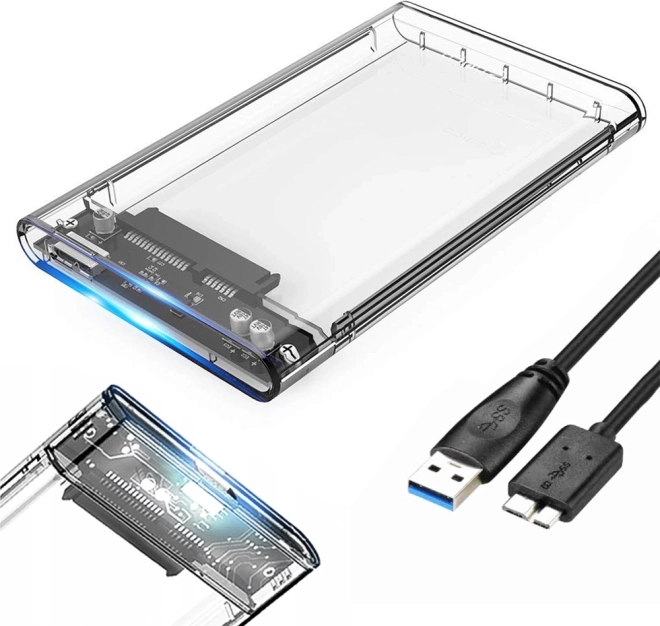 Carcasă pentru 2,5'' HDD/SSD cu USB 3.0