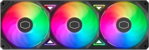 ventilator cooler master sickleflow edge 360 argb, negru