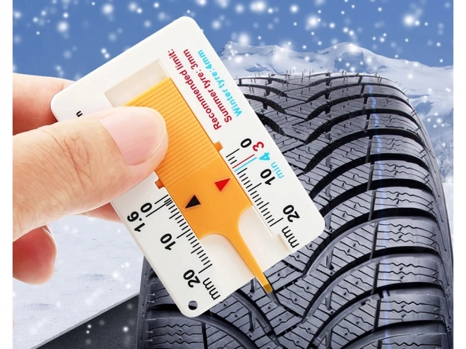 Tester digital pentru uzura anvelopelor
