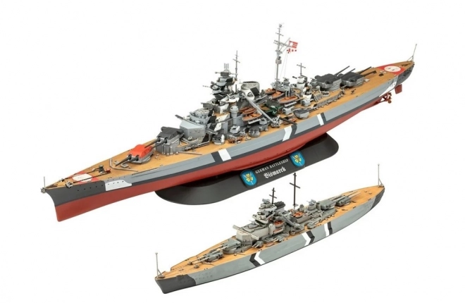 Set cadou Revell Legendă Bismarck 1/700