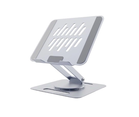 Suport pliabil pentru notebook 15.6 inch gri