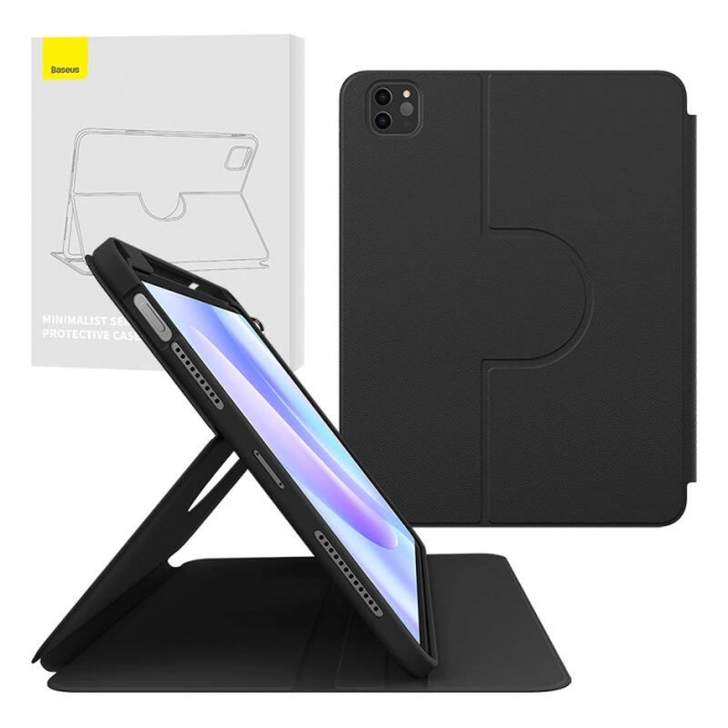 Baseus Minimalist Series IPad PRO 11"/Pad Air4/Air5 10.9" Magnetic Protective Case – Negru