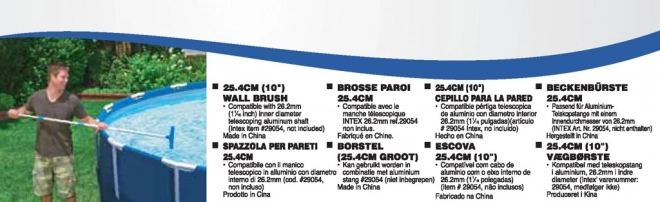 Perie pentru curățarea piscinelor Intex 25 cm
