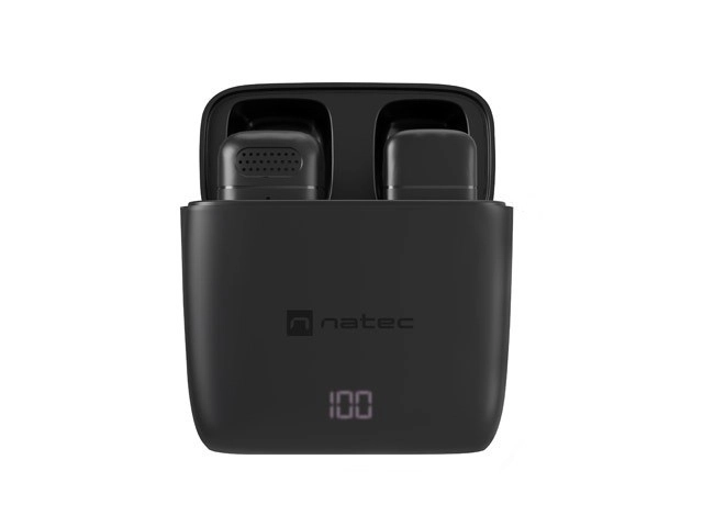 Microfon lavalier wireless USB-C Natec Hopper