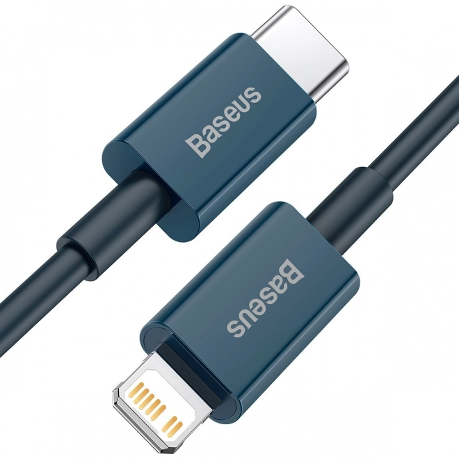 Cablare USB-C pentru iPhone 20W PD 2m albastru
