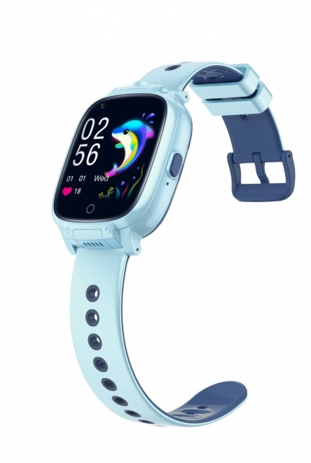 Smartwatch pentru copii garett twin 4g albastru
