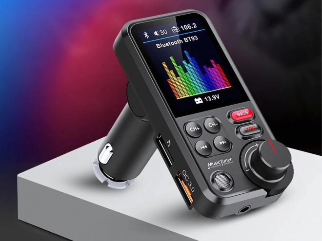 Transmițător Bluetooth 5.0 pentru mașini cu ecran LCD
