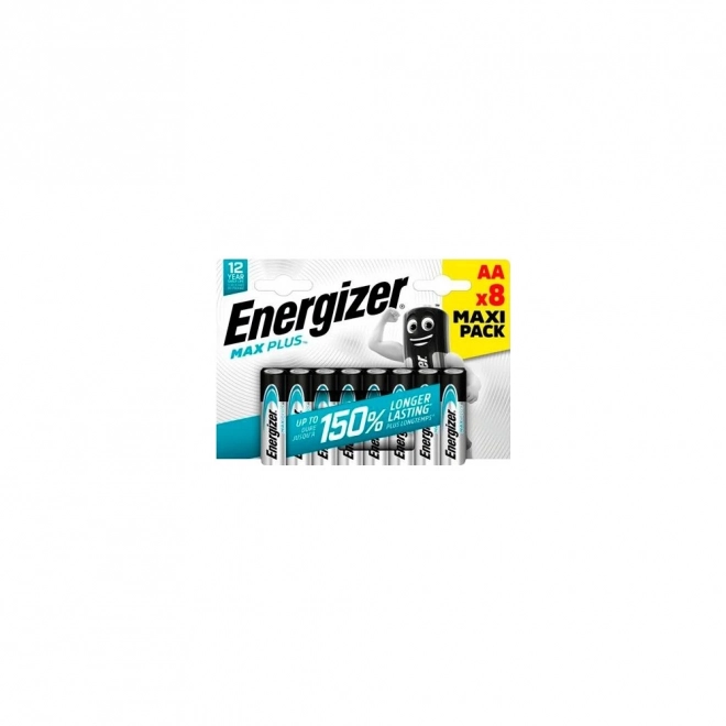 Baterii alcaline Energizer Max Plus AA 8 buc