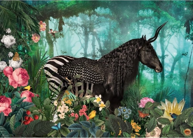 Puzzle 1000 piese Faună fantastică - Equpidae