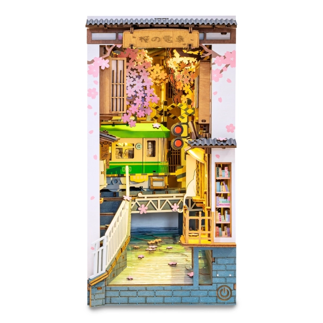 Opritor de carte miniatură căsuță Aleea Sakura