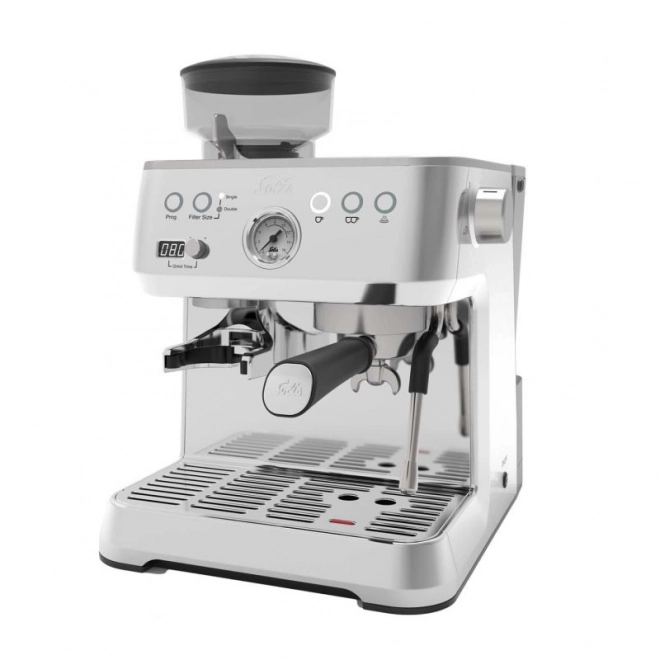 Espressor Solis Grind & Infuse Perfetta argintiu