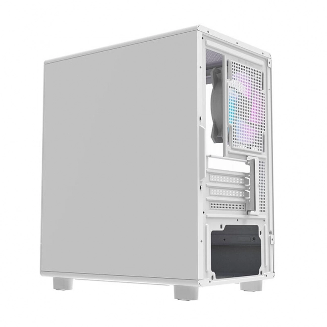 Carcasa calculator Darkflash cu ventilatoare aRGB albă