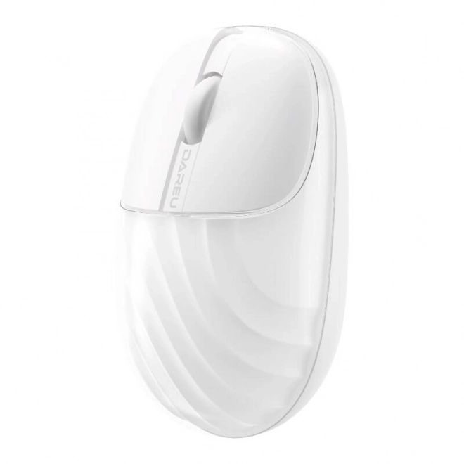 Mouse wireless Dareu alb