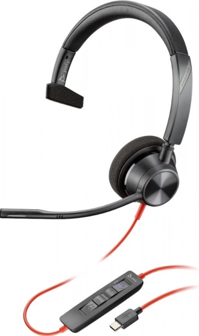 Căști Mono USB-C/A pentru Microsoft Teams