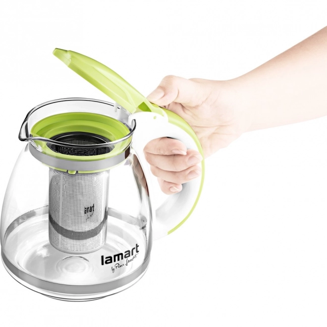 Cana cu infuzor verde 1,5L