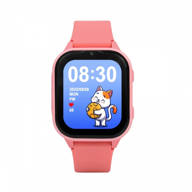 Smartwatch copii cu 4G Roz