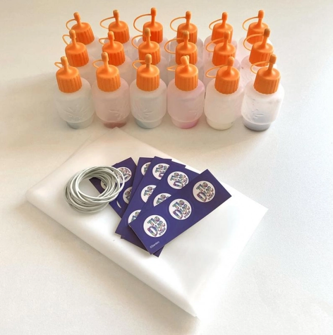 Set suplimentar pentru vopsire tie-dye