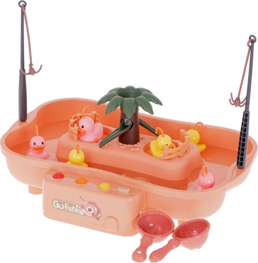 Băltoacă interactivă cu insulă