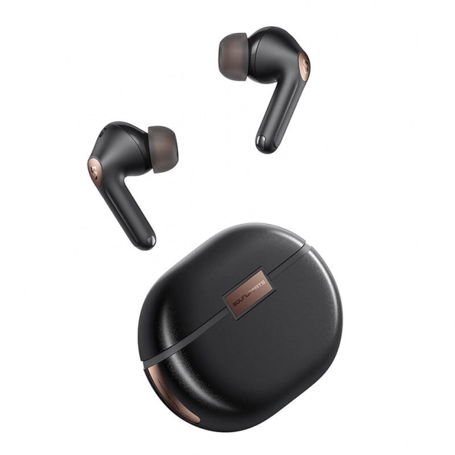 Căști wireless cu ANC Soundpeats Air 4 Pro negre