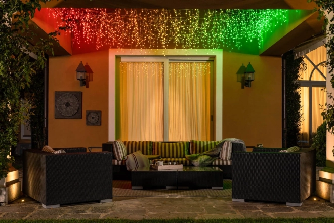 Luminile inteligente sicle Twinkly 190 RGBW LED
