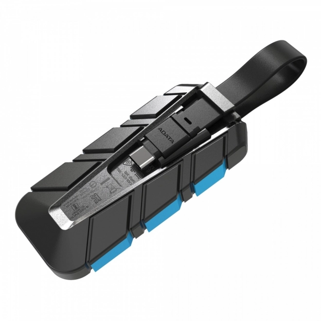 Dysk extern SSD rapid 500GB albastru cu USB-C