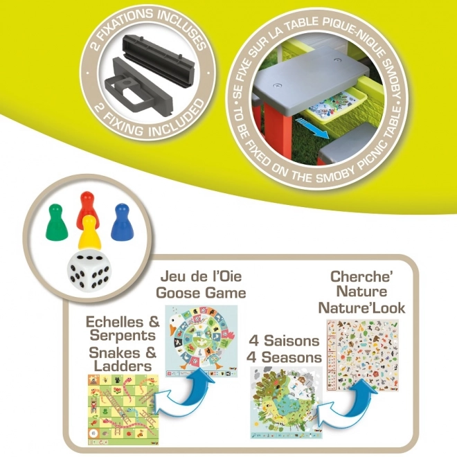 Jocuri de Societate pentru Căsuțele de Grădină Smoby