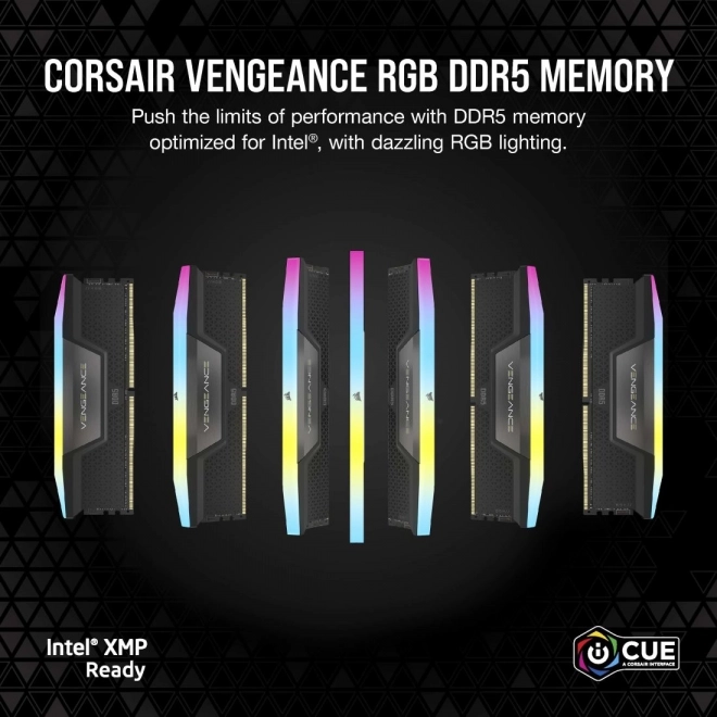 Memorie RAM DDR5 Vengeance RGB 64GB 6400MHz