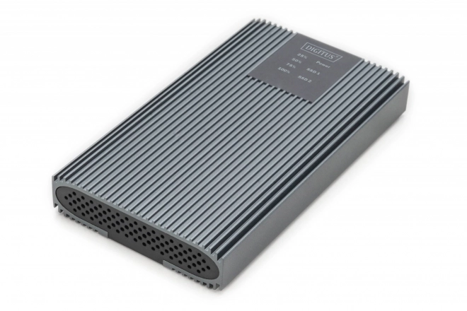 Statie de clonare USB 3.2 Tip C pentru SSD-uri M.2 NVMe 20 Gbps aluminiu