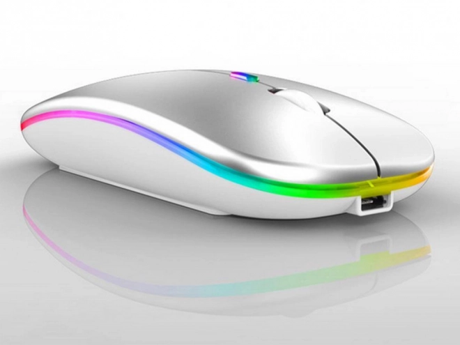 Mouse optică wireless slim cu Bluetooth pentru laptopuri și PC-uri