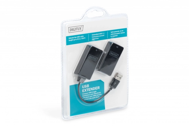 Extender USB pe cablu Cat.5e/6