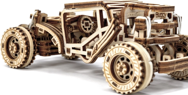 Puzzle 3D din lemn - model buggy