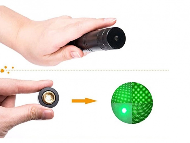 Indicatoare laser verde puternic