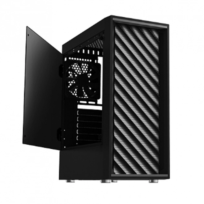 Carcasa PC ATX Mid Tower cu panou lateral acrilic
