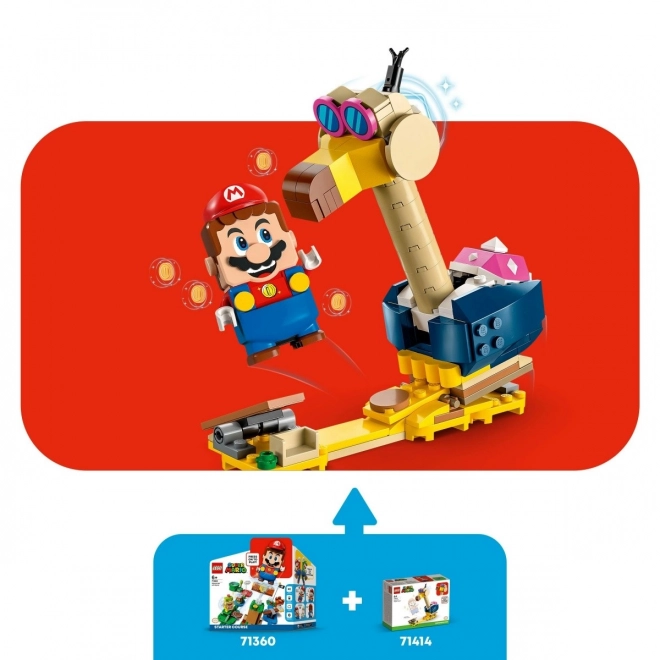LEGO Super Mario Cap de Ecleraj al lui Conkdor - set de extensie