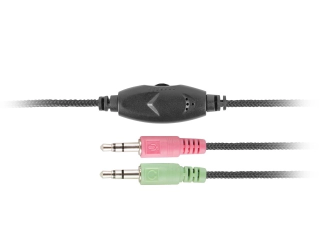 Căști cu microfon Canary negre
