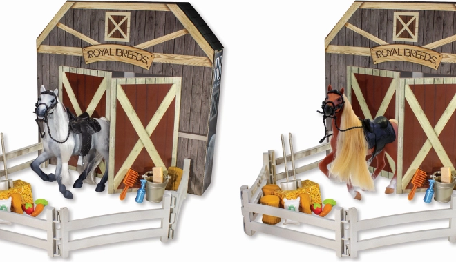 Cal cu accesorii Royal Breeds 17 cm