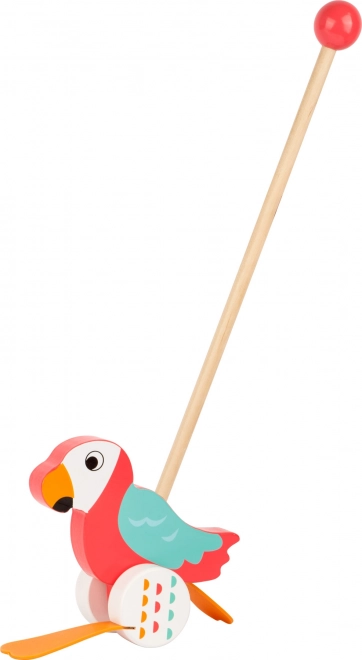 Papagalul colorat Jezdík de lemn Small Foot