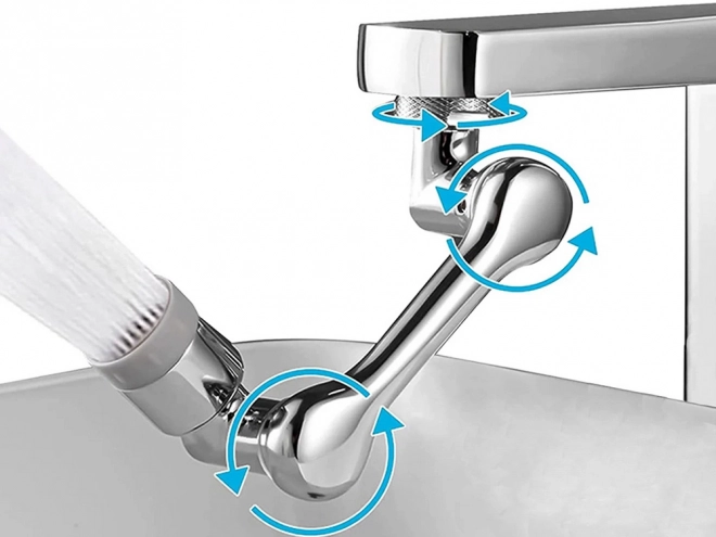 Prelungire baterie cu perlator 1080° crom