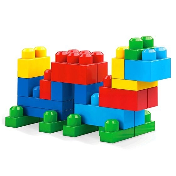 60 de cuburi mari pentru micii constructori