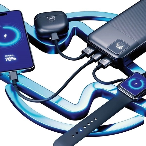 Powerbank 20000mAh Multi-încărcare QC+PD 3MK