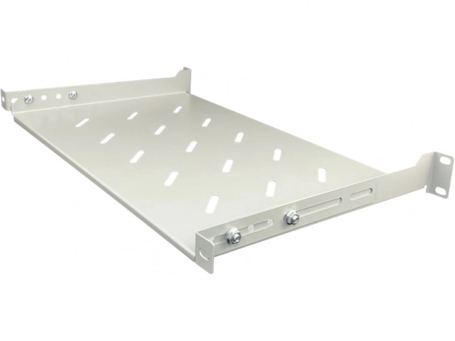 Raft fix pentru șifonier 19 inch 1U adâncime 280mm gri