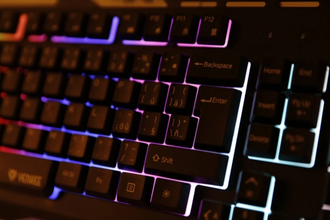 Tastatură Shadow cu iluminare LED