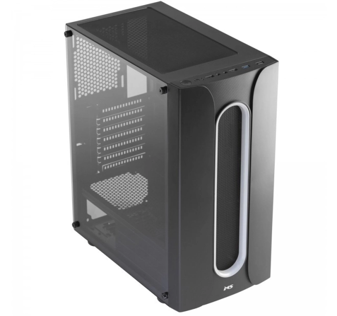 Carcasa gaming PC MS Armor neagră
