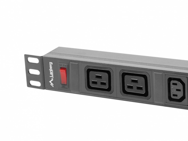 Listă de alimentare rack PDU 19 inch 1U Lanberg