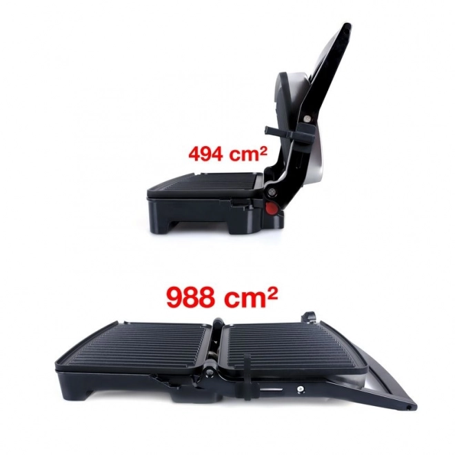 Grătar de contact GK150 FLAAT ELDOM panini 2000W