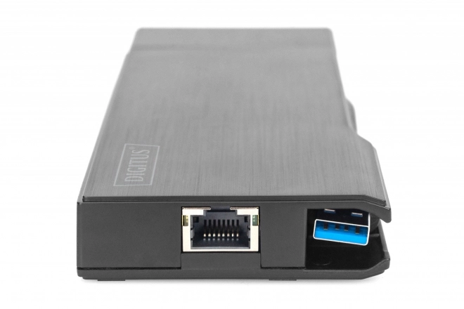 Stație USB de birou cu 7 porturi cu funcție 4K și VGA pentru laptop