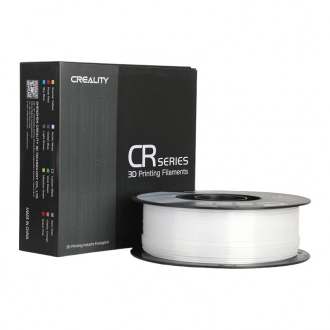 Filament PLA mătase alb Creality