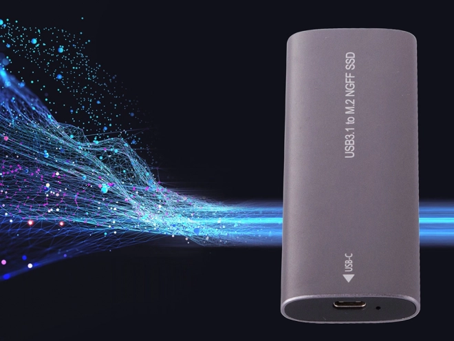 Carcasă adaptor pentru disc M.2 SATA NGFF USB 3.1 Tipo-C