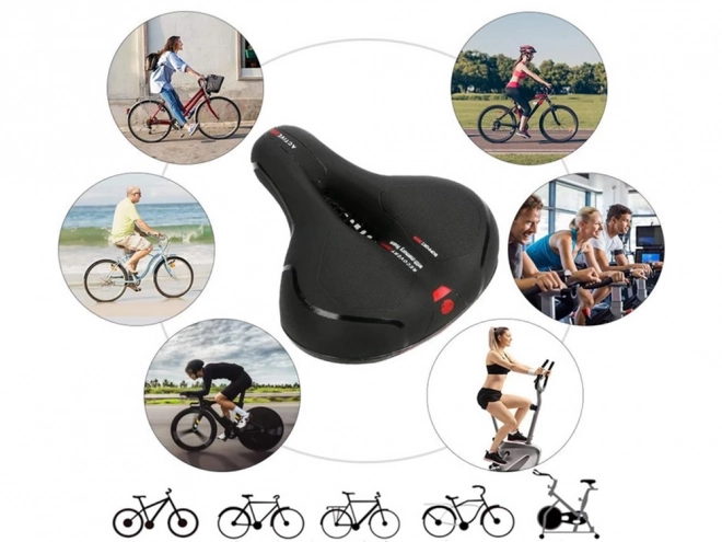 Șa confortabilă și moale pentru bicicletă sport